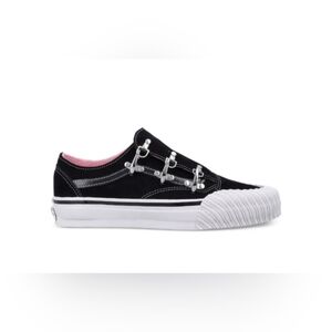Vans Karina Suade sneakers Black and White Low-Top Sneakers